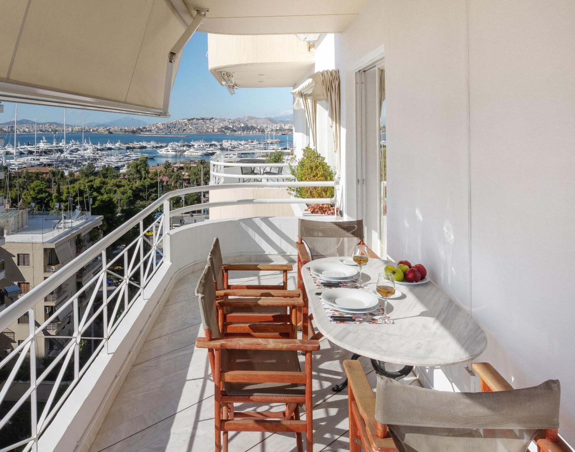 Nice Sea View Elegant Apartment Athén Kültér fotó