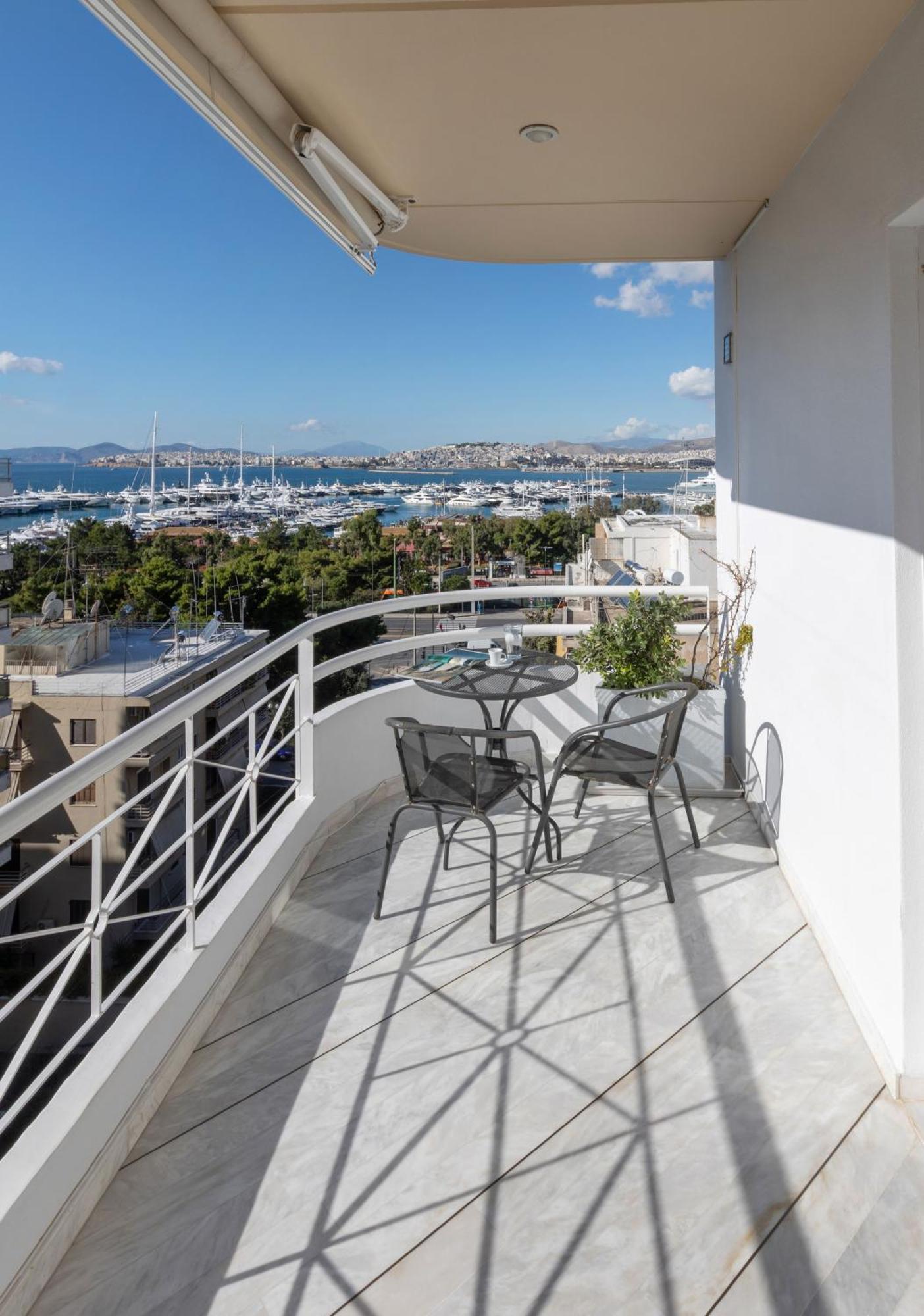Nice Sea View Elegant Apartment Athén Kültér fotó